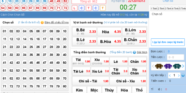 Cách Chơi Keno Ăn Tiền Đơn Giản Tại Nhà Cái Kubet77